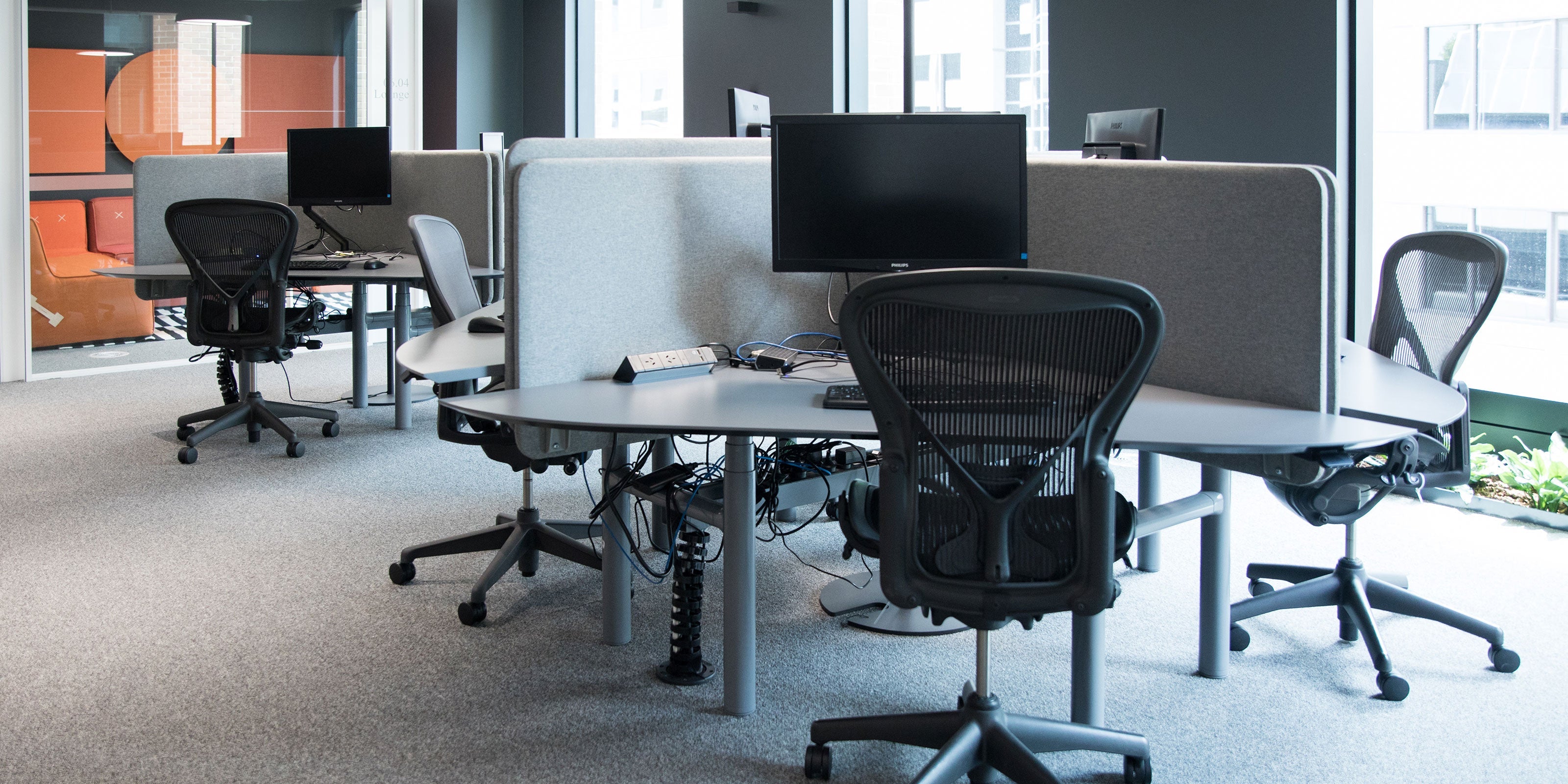 buero, arbeitsplatz, stuhl, tisch