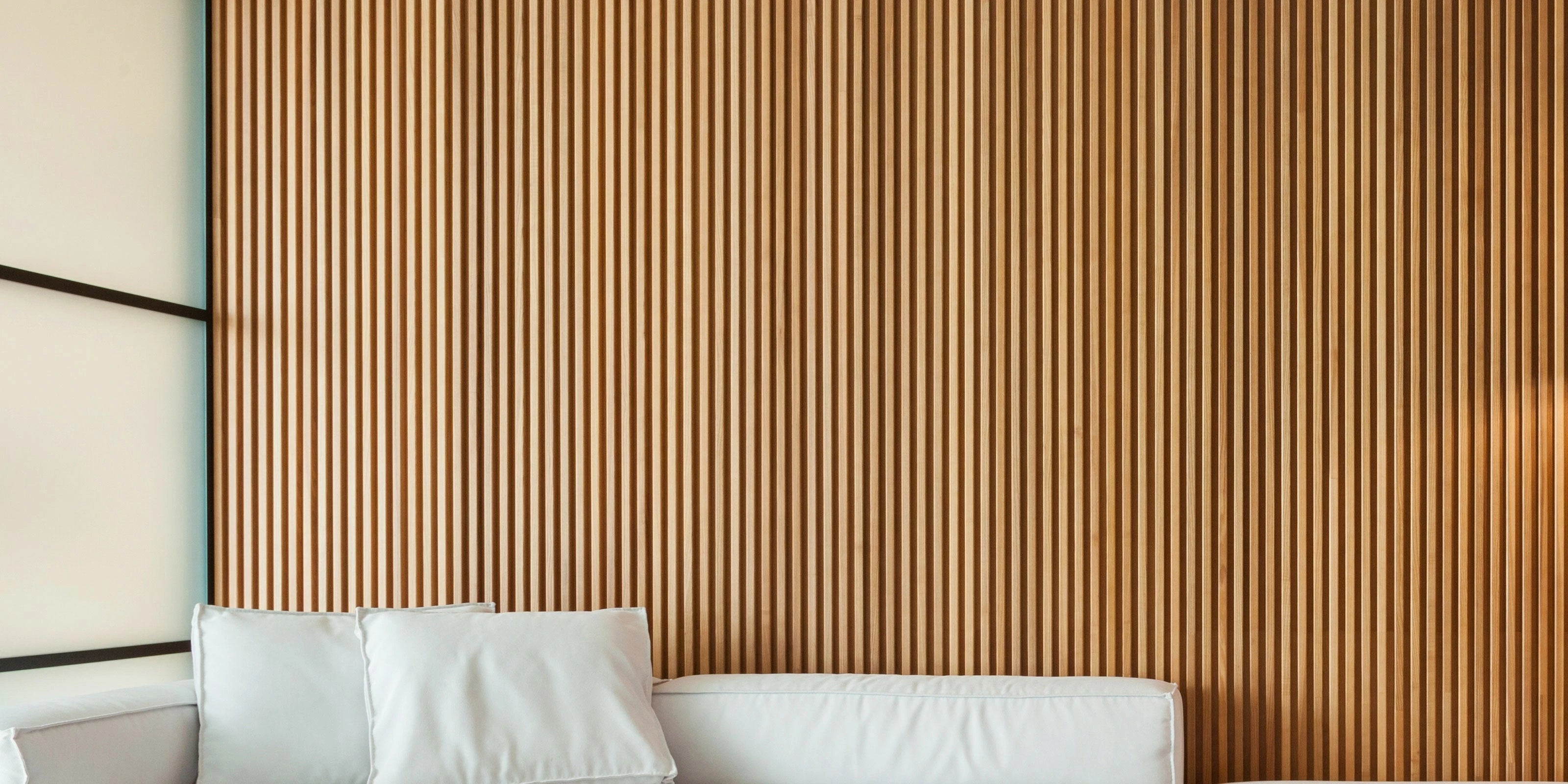 raum, akustikpanel, holz