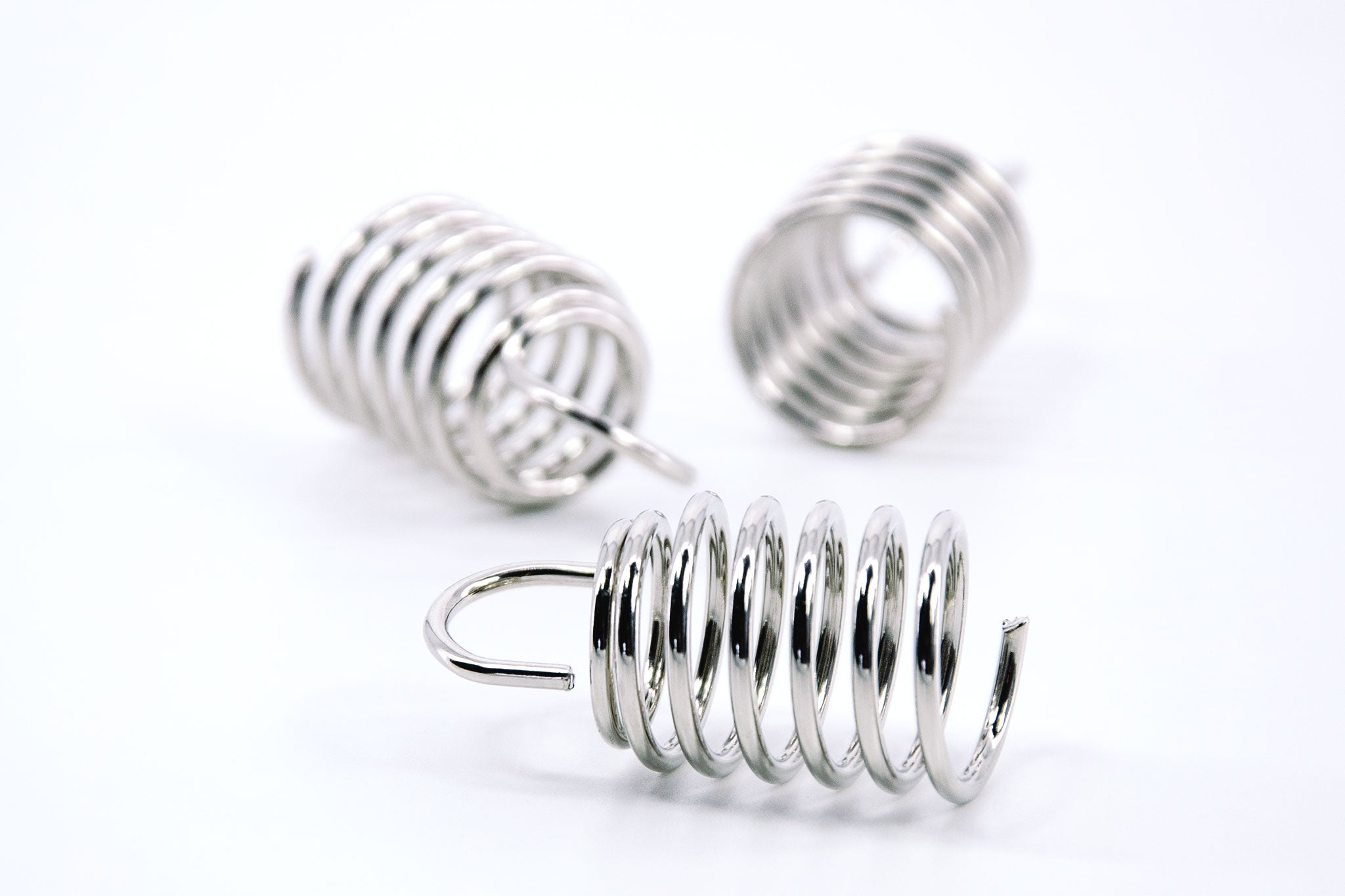Drahtspiralen aus Metall