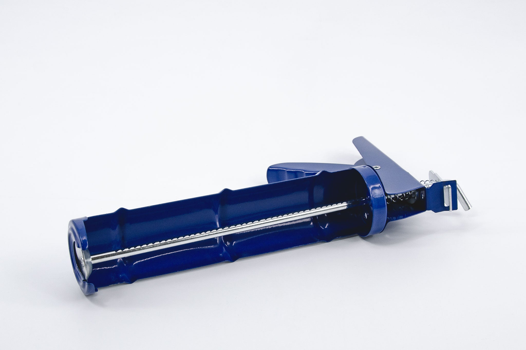 Blaue Kartuschenpresse
