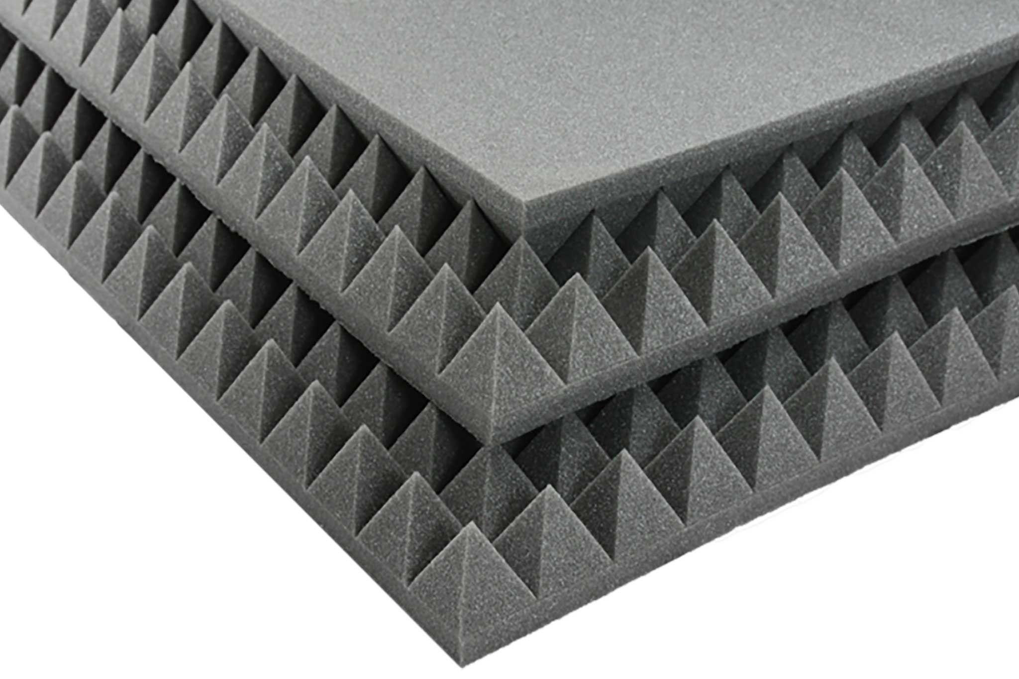 Platten aus Pyramidenschaumstoff