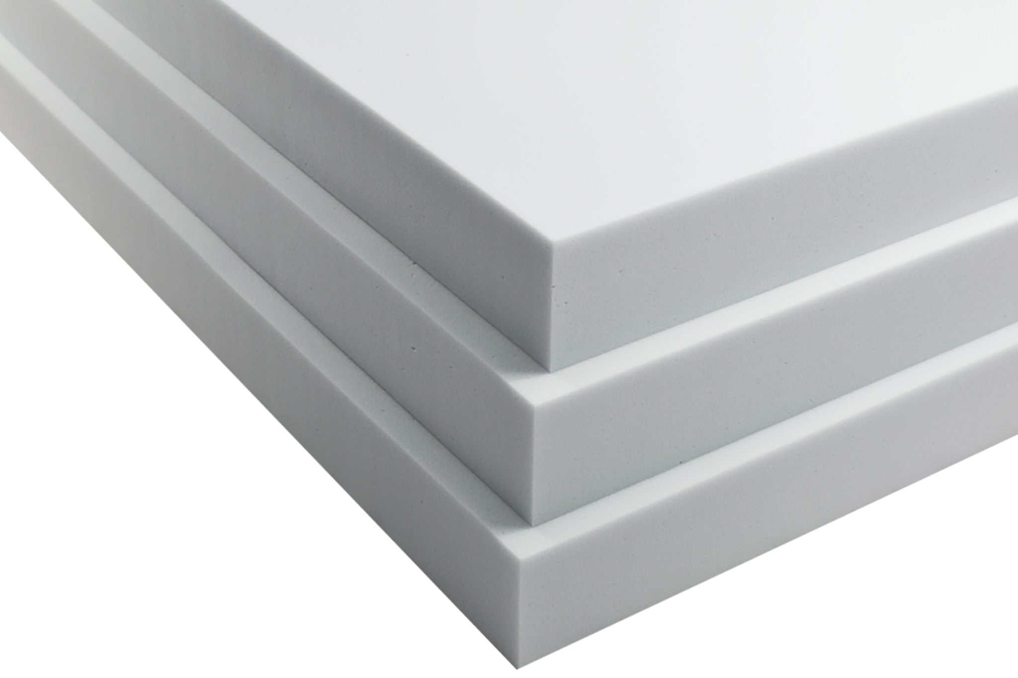 Weisse Akustikplatten aus Basotect